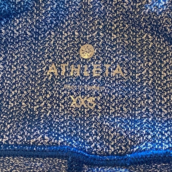 Athleta Womens Static Drifter Leggings Capri Blue XXS #983305 - Picture 10 of 13